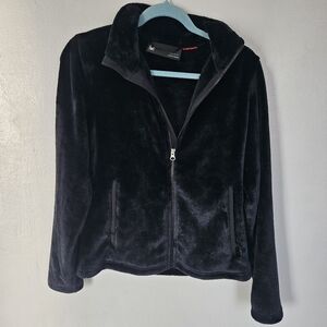 Women's‎ Black Fleece Jacket